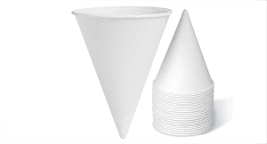 Paper cone cups