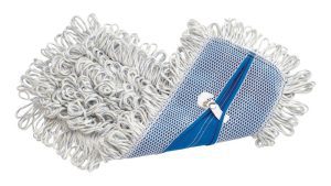 Finishing dust mop (synthetic / slide-on / looped ends)