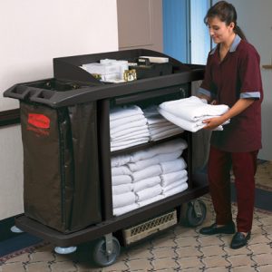 Hotel housekeeping cart