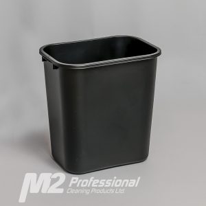 Office wastebasket, black