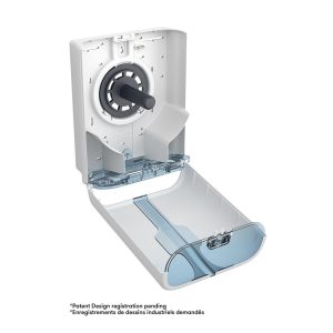 Cascades PRO Tandem jumbo toilet paper dispenser, single roll