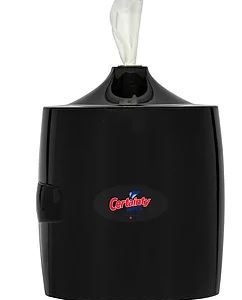 Wall-mounted dispenser, white and black