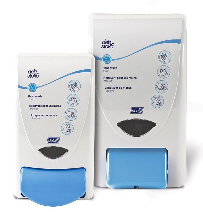 Deb Stoko Cleanse distributeurs pour salle de bain