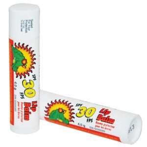 Croc Bloc lip balm with SPF 30 sunscreen