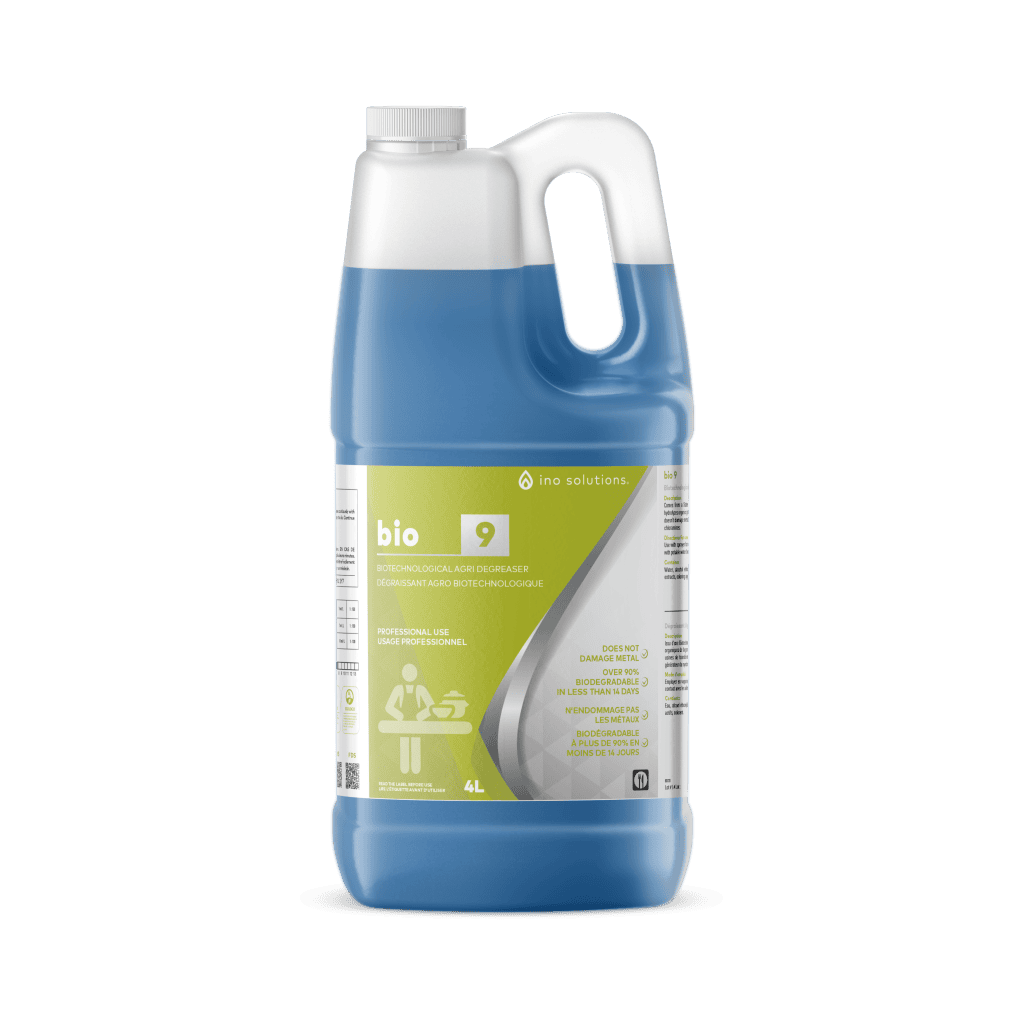 BIO 9 concentrated biotechnological agricultural degreaser