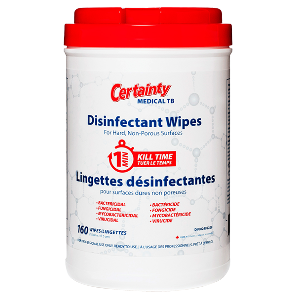 Lingettes désinfectantes