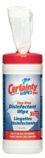 Certainty lingettes de nettoyage