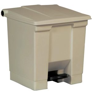 Step-on container