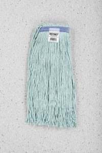 Green wet mop