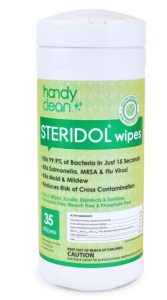 Cleaner, sanitizer and disinfectant