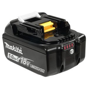 18V Li-Ion battery BL1850B with charge level indicator