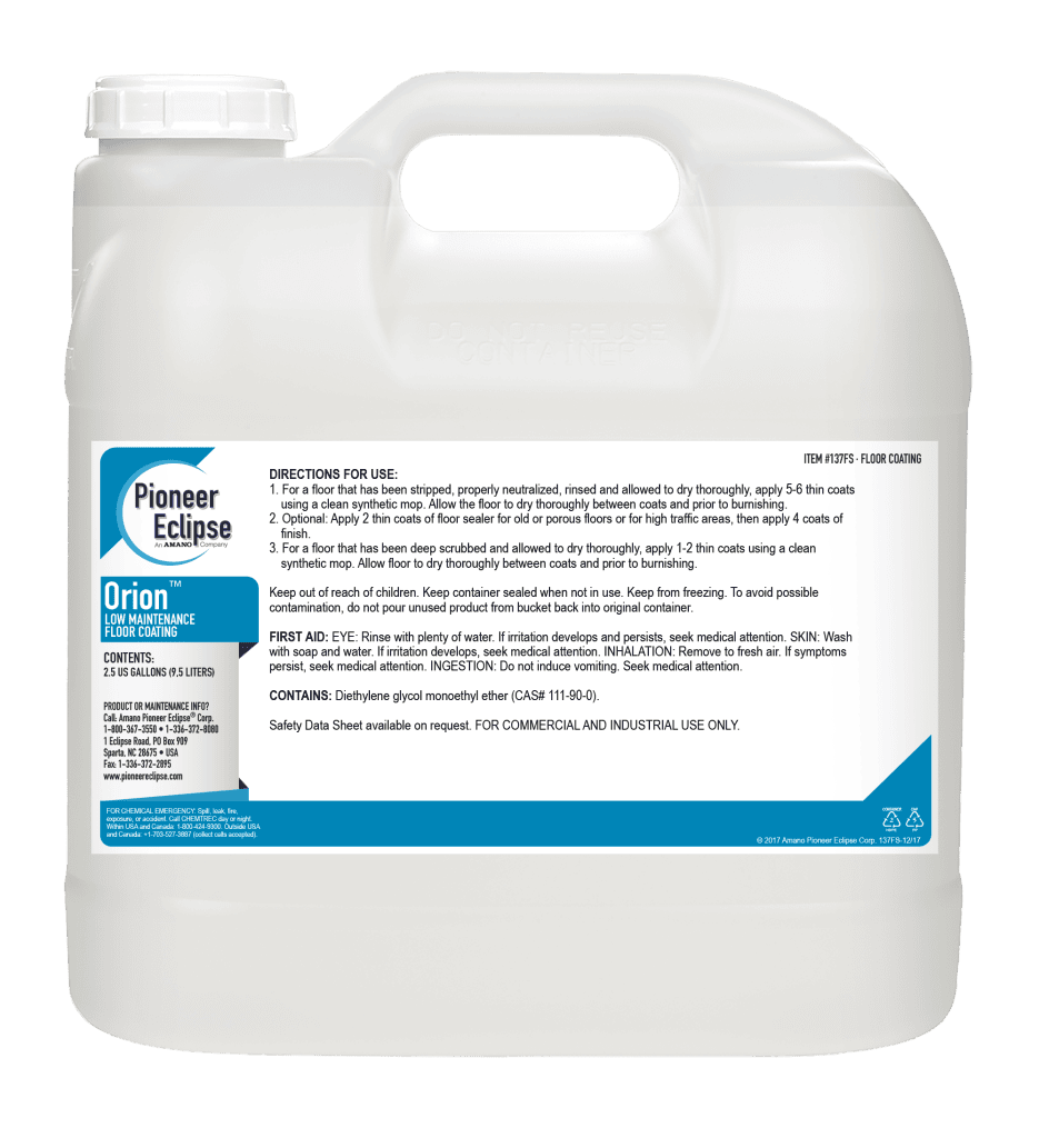 Low-maintenance floor coating