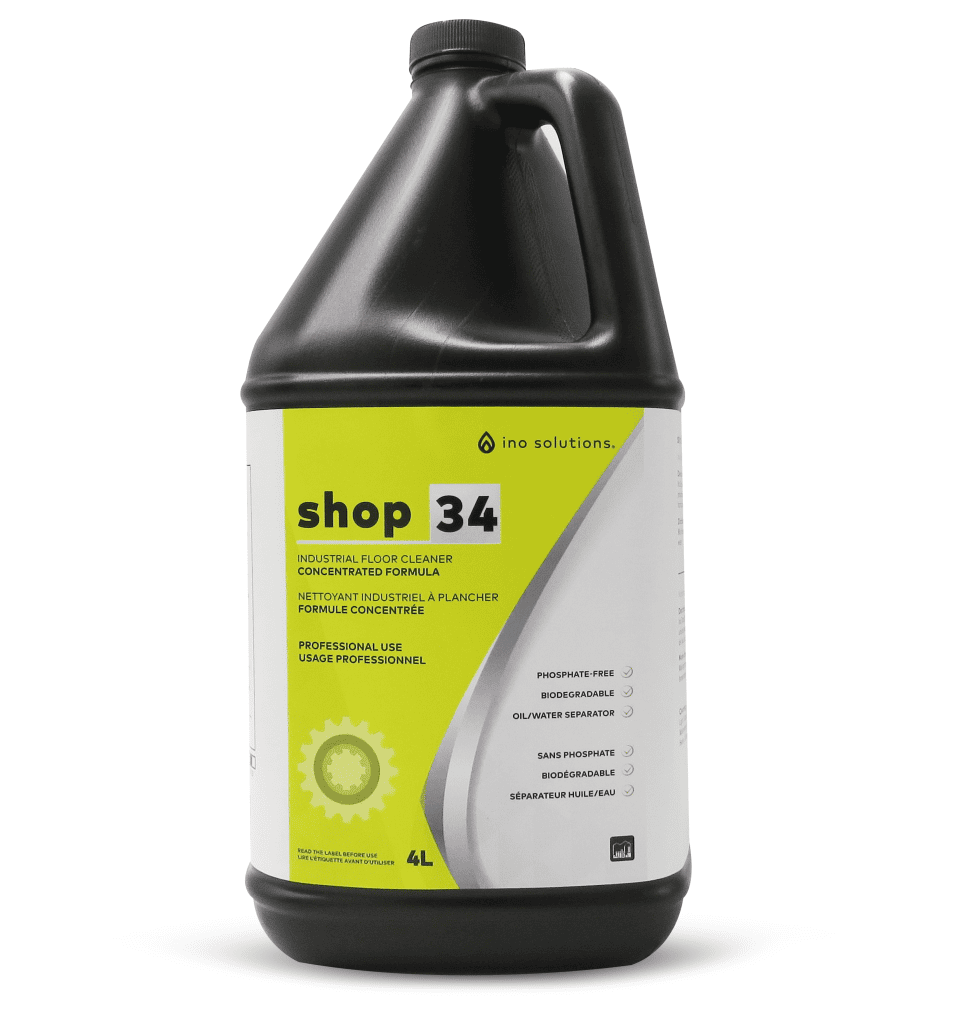 SHOP 34 concentrated industrial floor cleaner