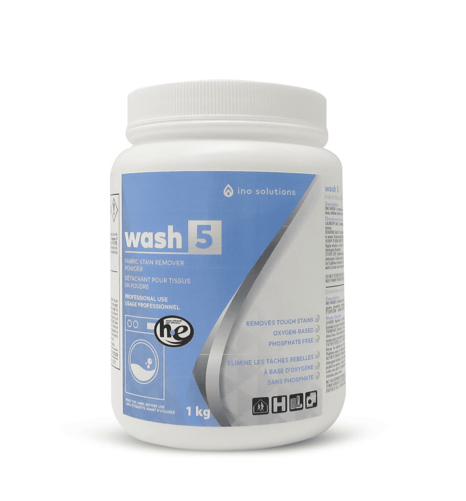 WASH 5 Powdered Spotter & Whitener, Oxygen Base