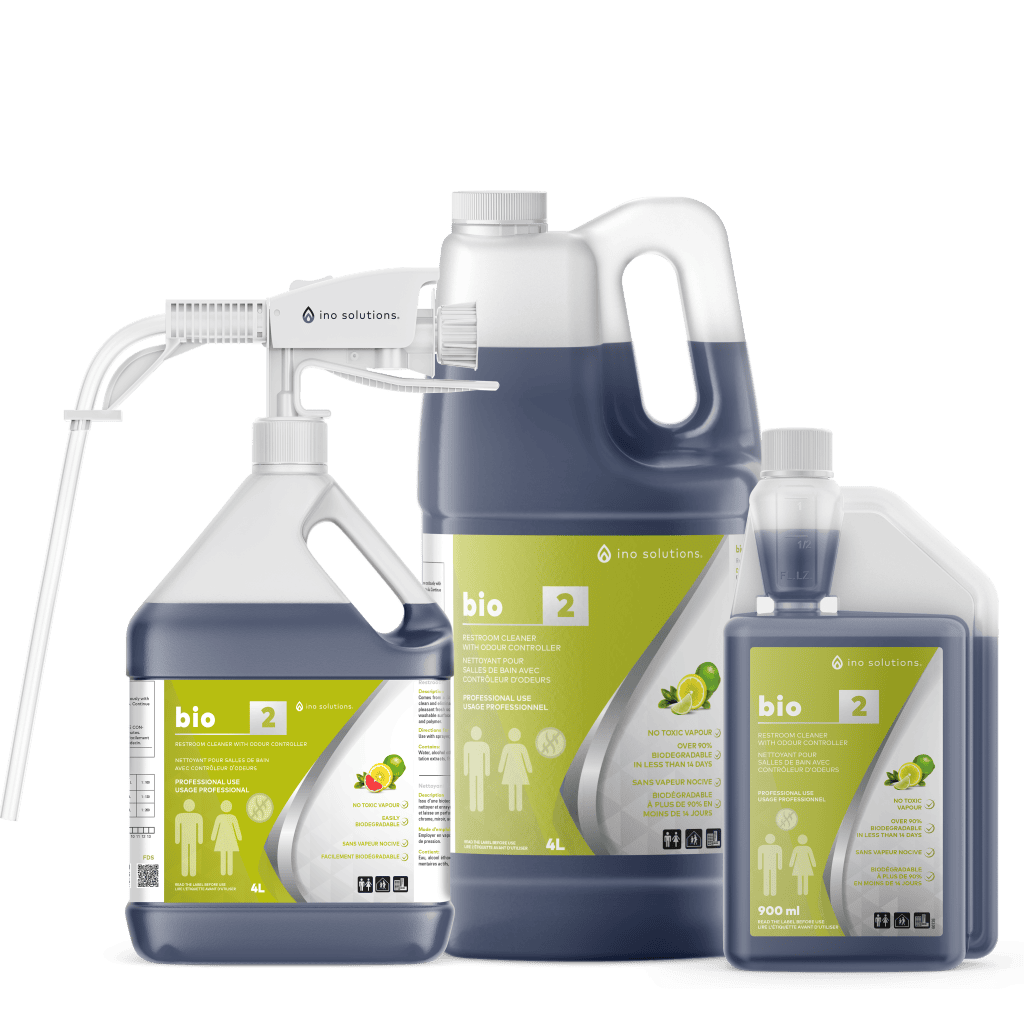 BIO 2 concentrated bathroom cleaner with odor controller