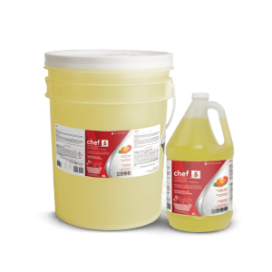 CHEF 5 concentrated pot and pan dish detergent, pink grapefruit