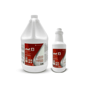 CHEF 8 concentrated griddle and fryer cleaner
