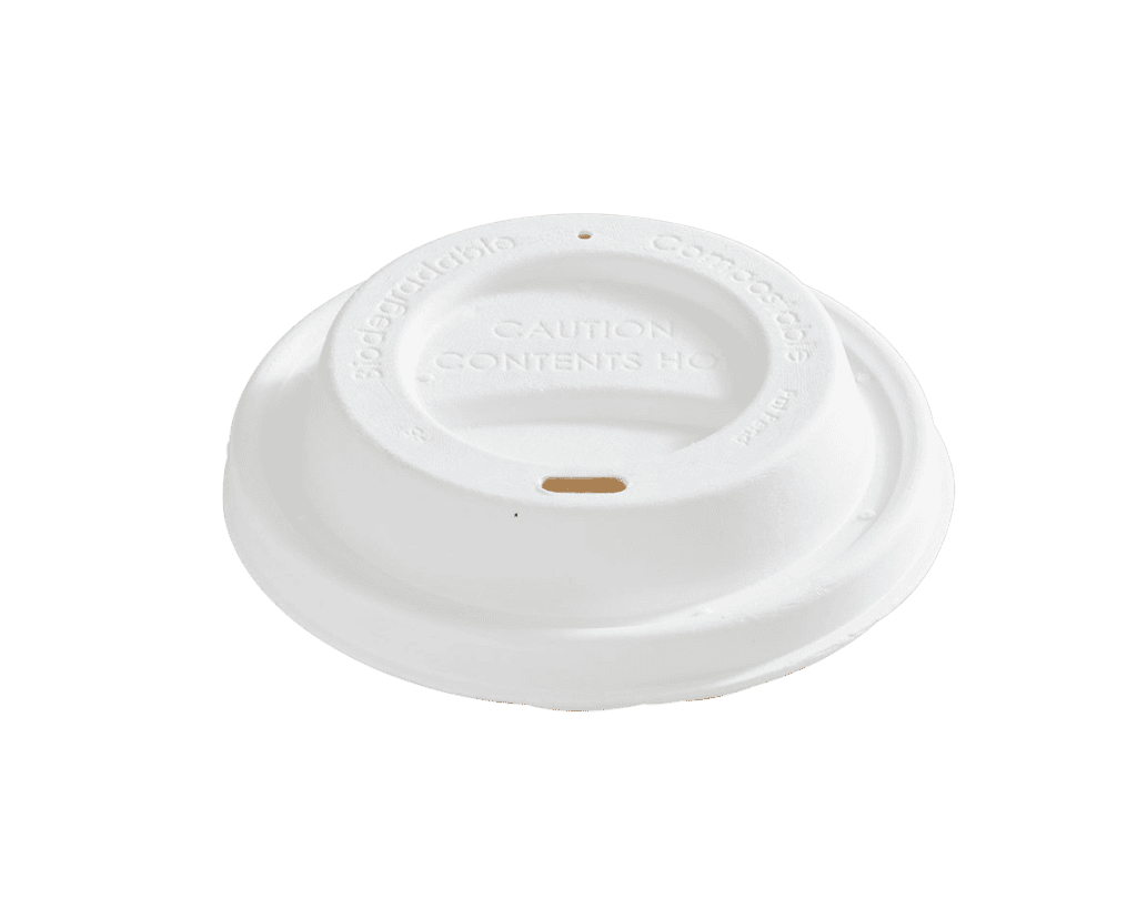 Fibre lid for cups - 80 mm, 8 oz, 20 x 50 units