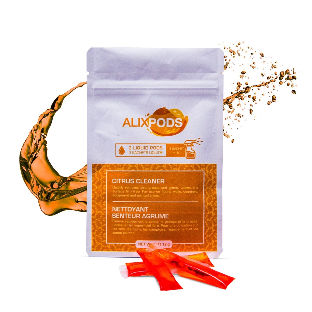 AlixPods nettoyant parfum agrumes