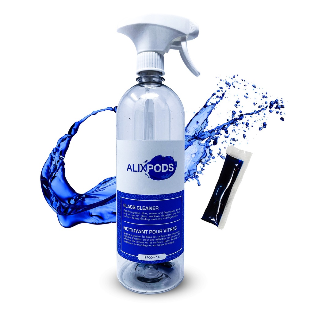 AlixPods trousse de départ - nettoyant à vitres