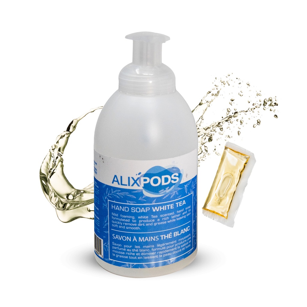 AlixPods trousse de départ - savon à mains thé blanc