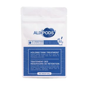 AlixPods holding tank treatment