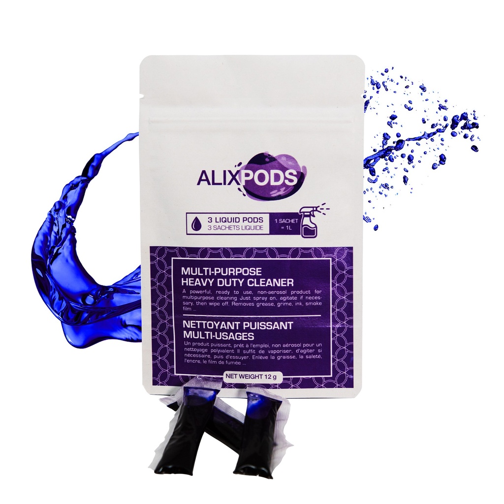AlixPods nettoyant tout usage industriel