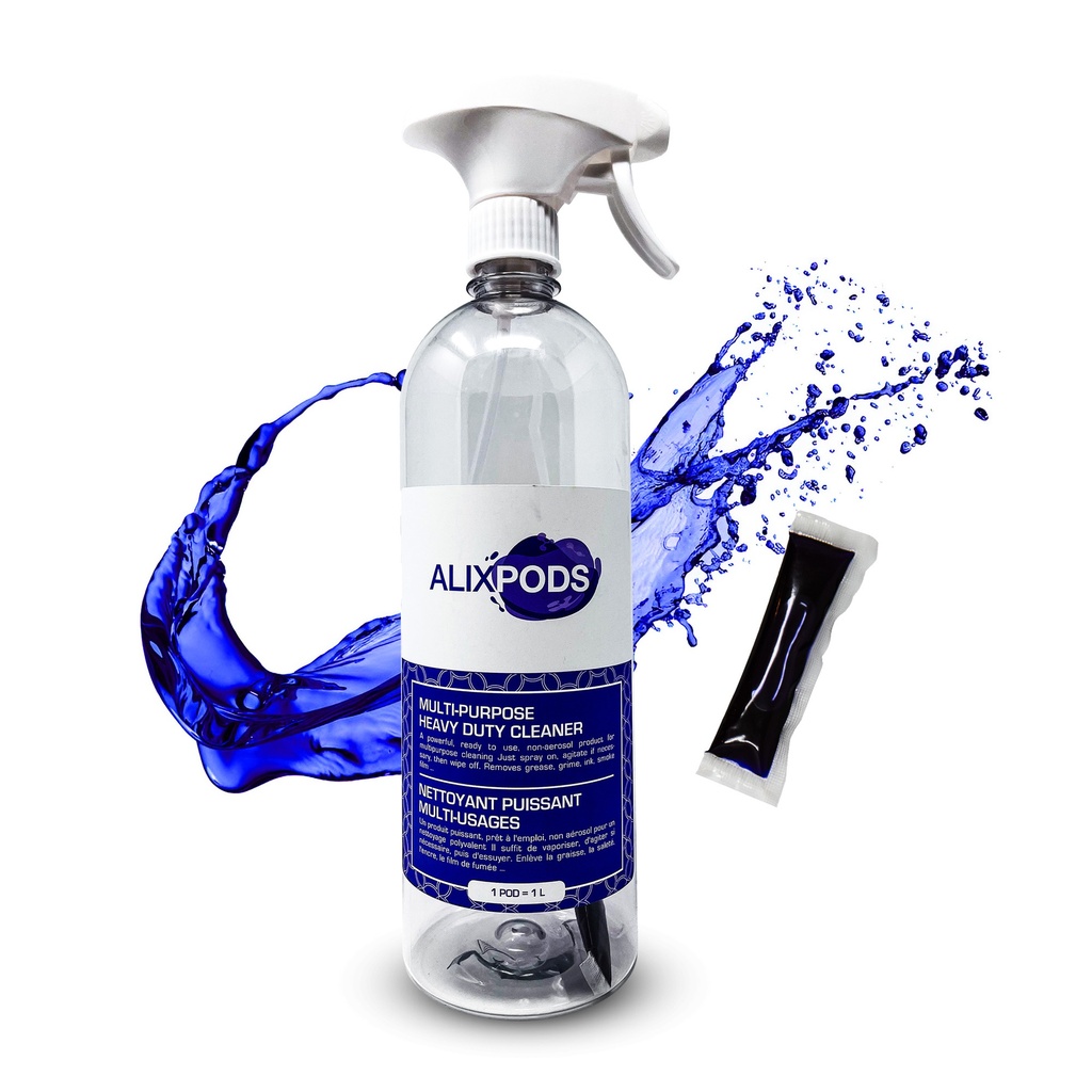 AlixPods trousse de départ - nettoyant tout usage industriel