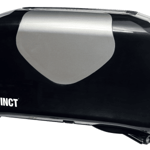 9'' JBT double toilet paper dispenser, black and stainless steel