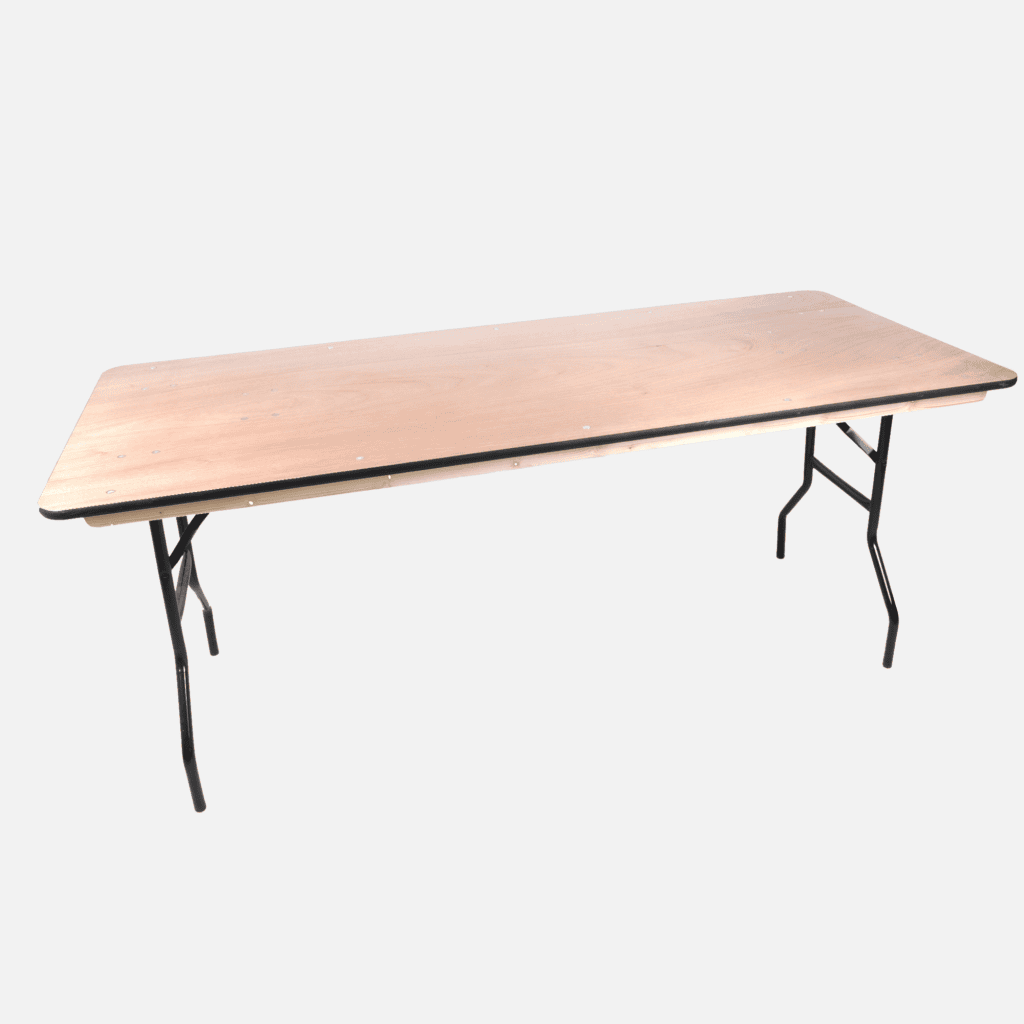 Folding table 6' / seats 6 to 8
