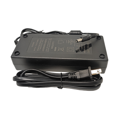 Alimentation 100-240V CA vers 12V CC 9,9A, 118 watts, fiche CC 5,5x2,5mm et 5,5x2,1mm (certifié cUL)
